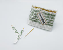 画像をギャラリービューアに読み込む, 名入れ 中合型+黒文字楊枝袋入り