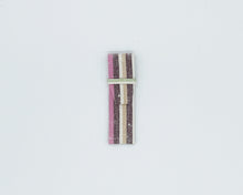 画像をギャラリービューアに読み込む, 豆楊枝入れ 白地にマルチ縞