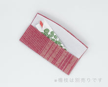 画像をギャラリービューアに読み込む, 楊枝入れ ピンク縞